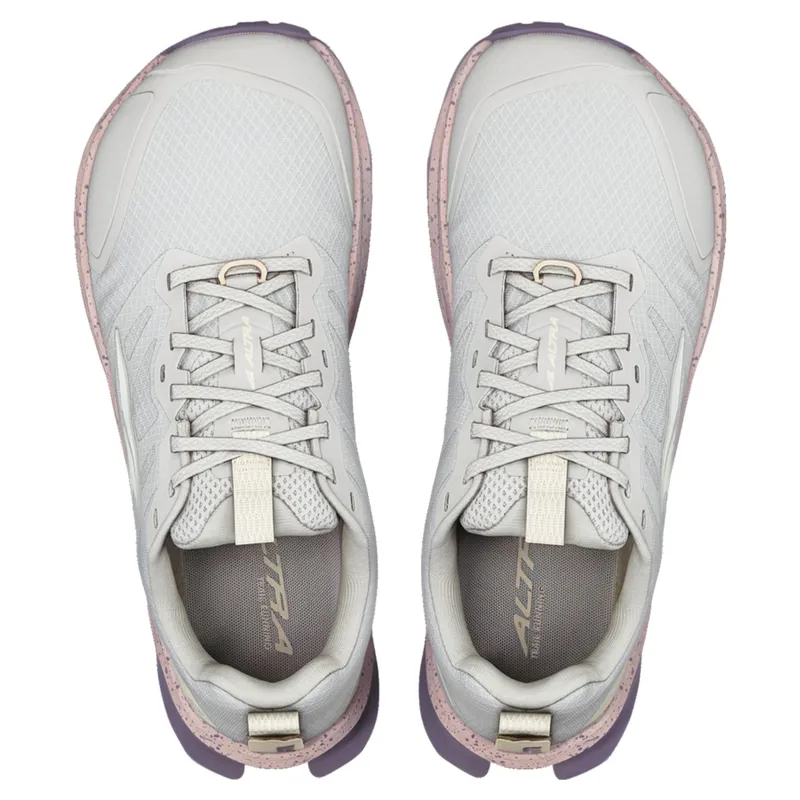 Altra Women's Lone Peak 9 Trail Running Shoe in Flint Grey/Pearl/Bark-3