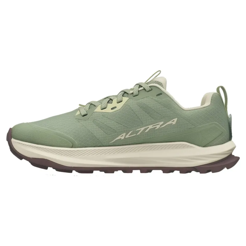 Altra Women's Lone Peak 9 Trail Running Shoe in Green-1