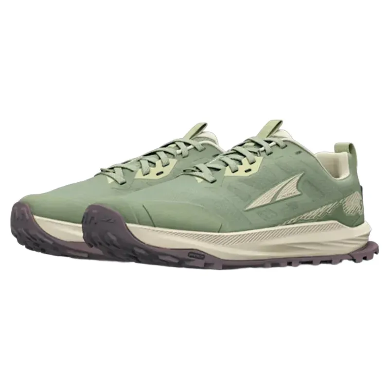 Altra Women's Lone Peak 9 Trail Running Shoe in Green-2