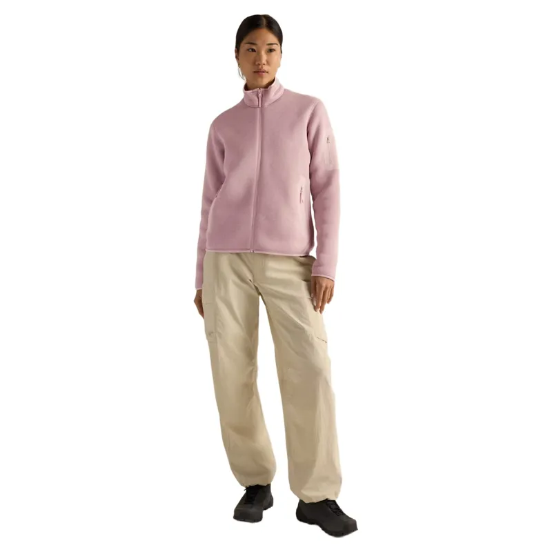 Arc'teryx Women's Covert Cardigan in Alpine Rose Heather-2