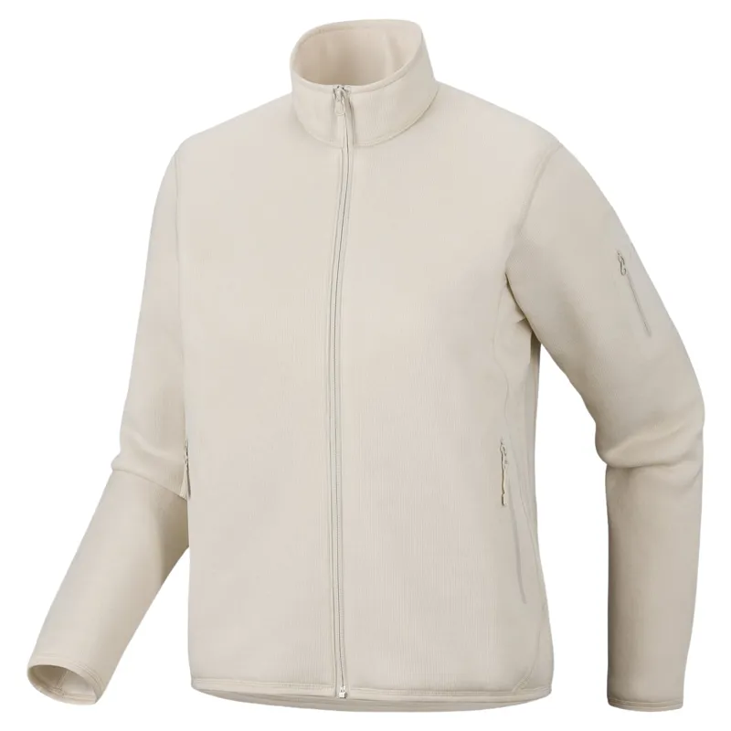 Arc'teryx Women's Covert Cardigan in Arc Silk Heather/Salt-7