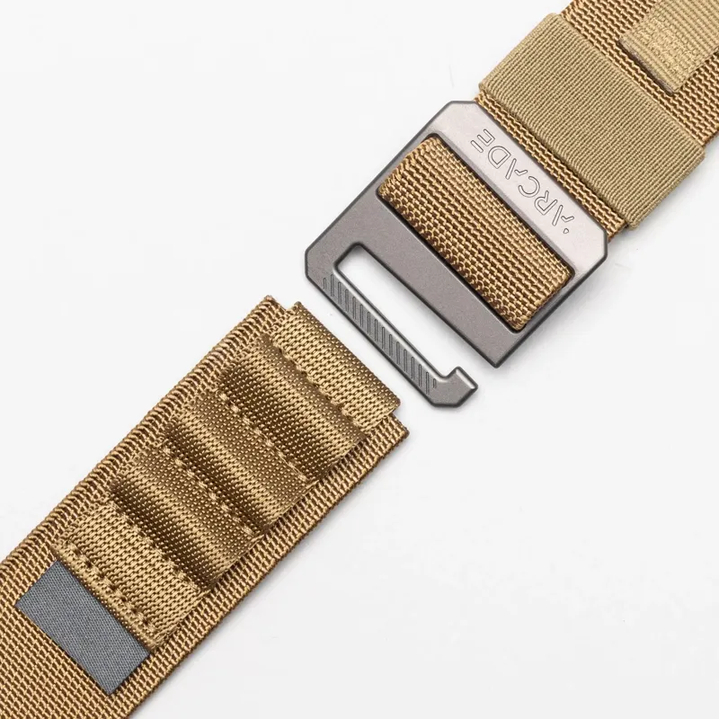 Arcade Hardware Alu Belt in Coyote-2