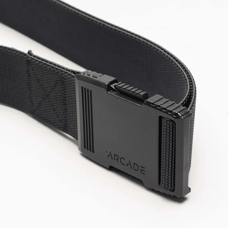 Arcade Hardware Slim Work Belt in Black-3