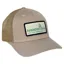Arcadian Shop Arc Patch Trucker Cap in Khaki/Tan