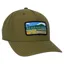 Arcadian Shop The Berkshires Patch Perforated Cap in Gator