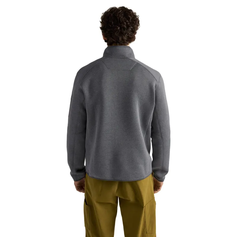 Arc'teryx Covert 1/2 Zip Fleece Pullover in Void Heather-2