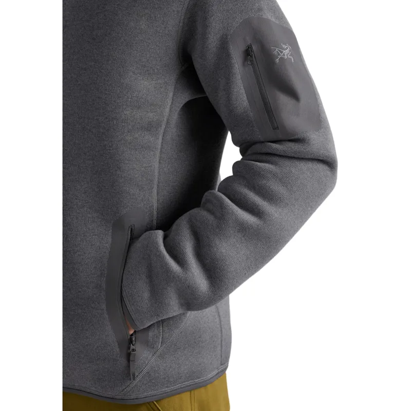 Arc'teryx Covert 1/2 Zip Fleece Pullover in Void Heather-6