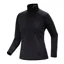 Arcteryx Women's Rho Zip Neck in Black
