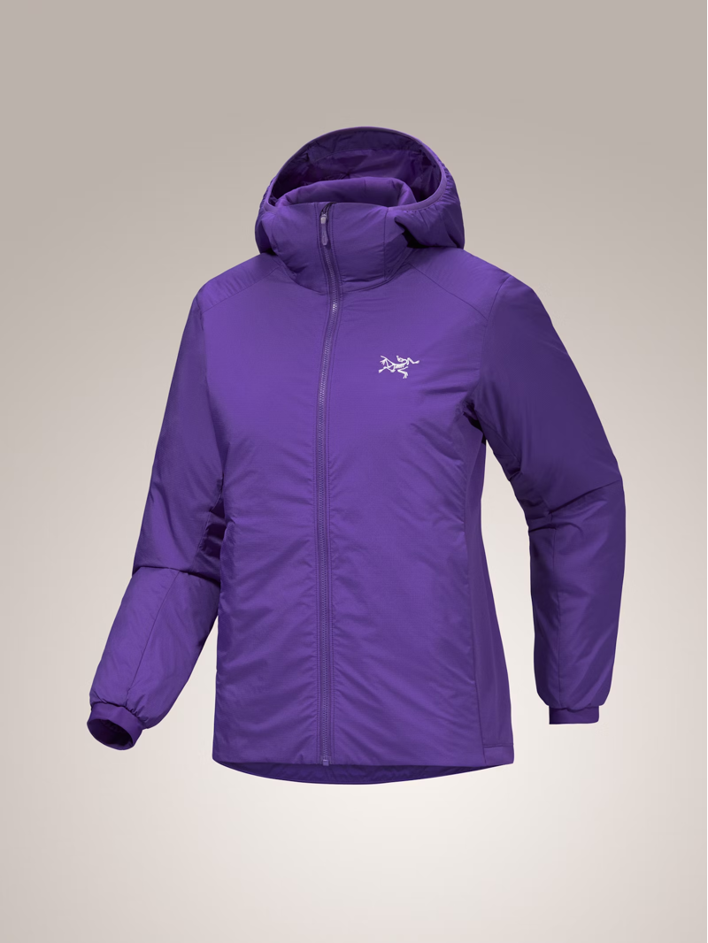 Arcteryx Women's Atom Hoody in Azalea-1