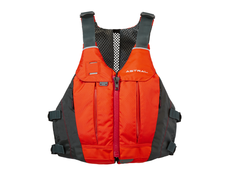 Astral E-Linda PFD in Fire Orange-1