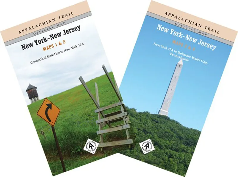 ATC Appalachian Trail New York-New Jersey Map Set
