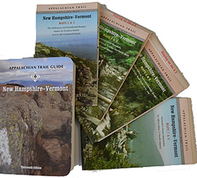 ATC Appalachian Trail New Hampshire/Vermont Guide Book and Maps