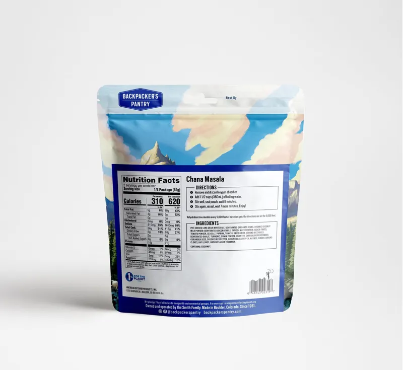 Backpackers Pantry Chana Masala 2 Person-1