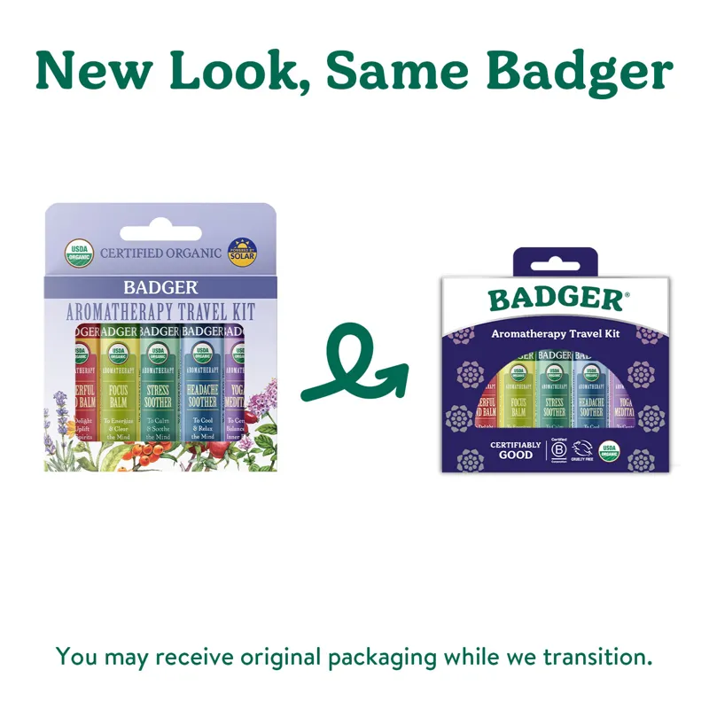 Badger Aromatherapy Travel Kit 5 Pack-4
