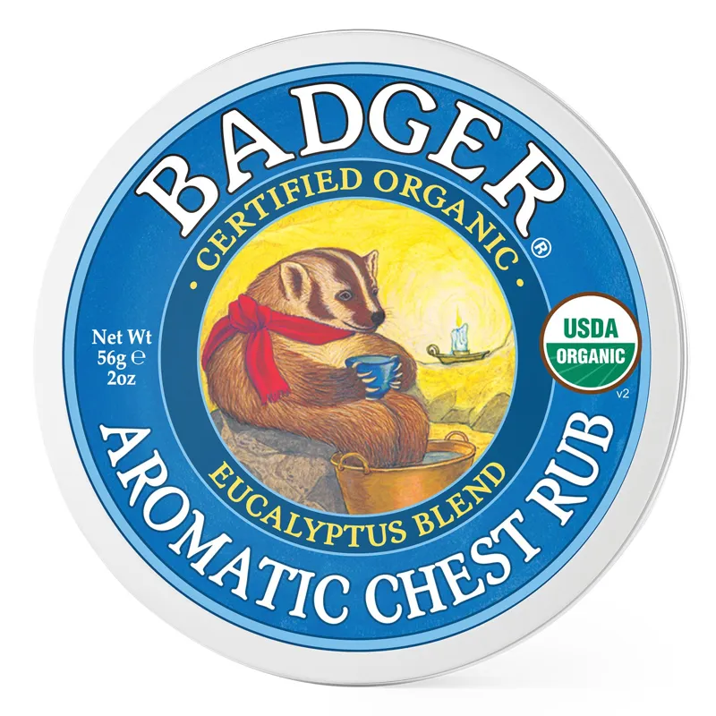 Badger Aromatic Chest Rub 2 oz Tin