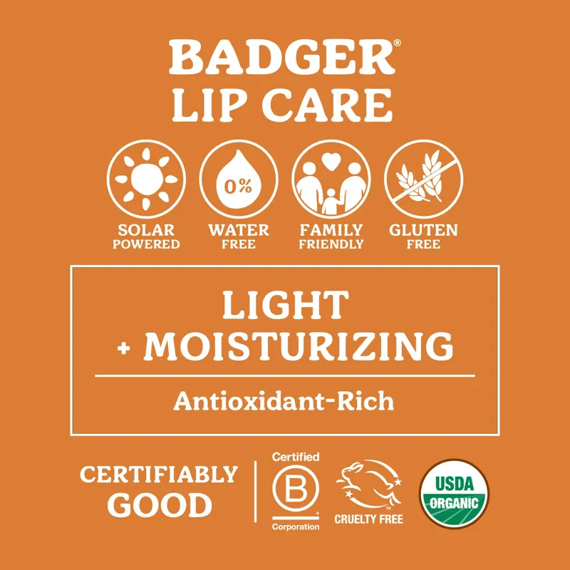Badger Classic Lip Balm Stick Pink Grapefruit-1