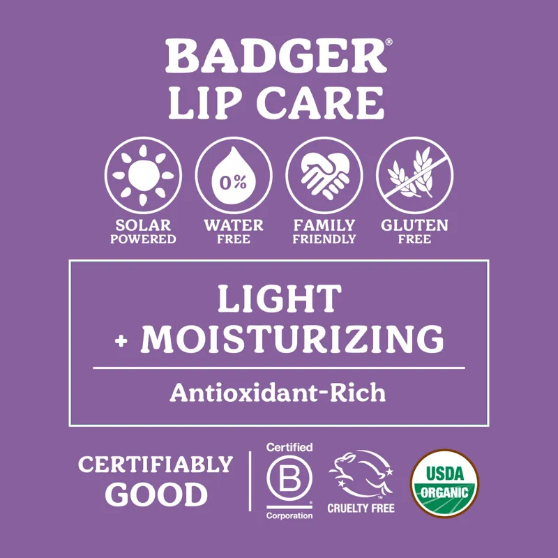 Badger Classic Lip Balm 4 Pack Green Box-2