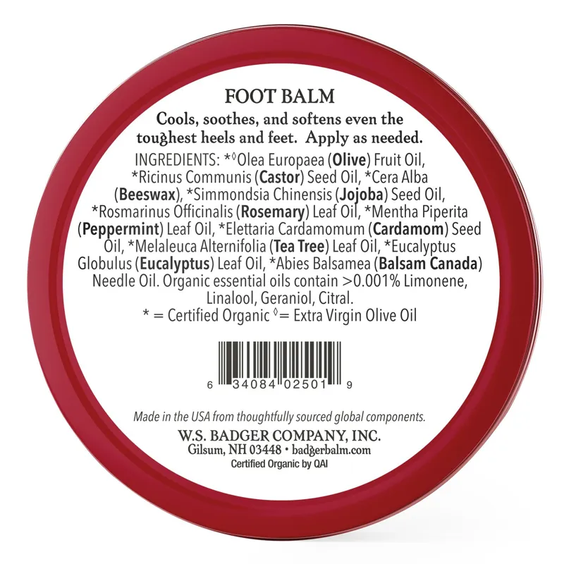 Badger Foot Balm 2 oz Tin-1