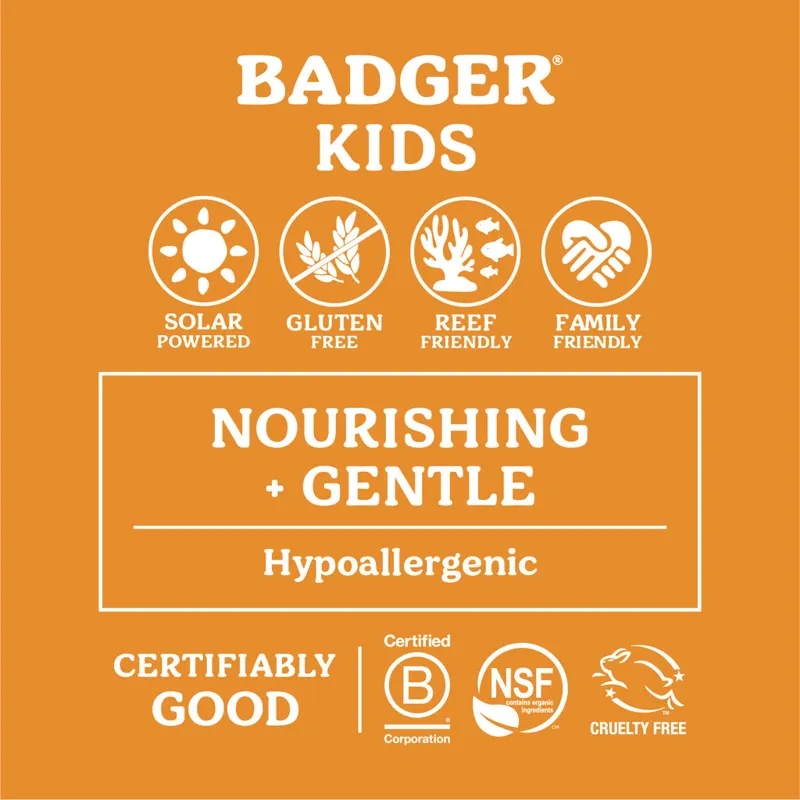 Badger Kid's Mineral Sunscreen SPF 35 Face Stick-2