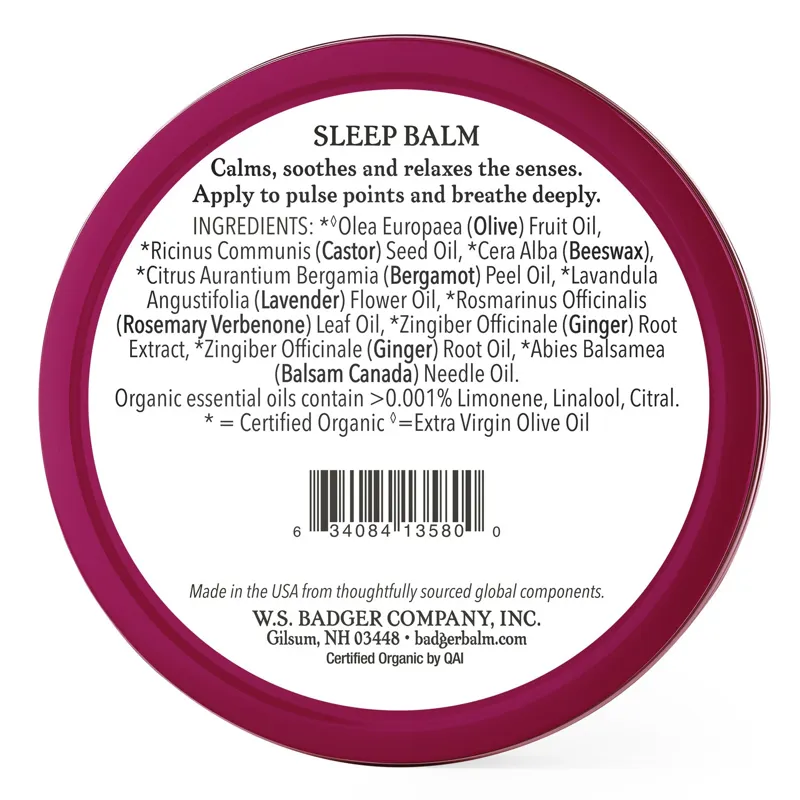 Badger Sleep Balm 2 oz Tin-1