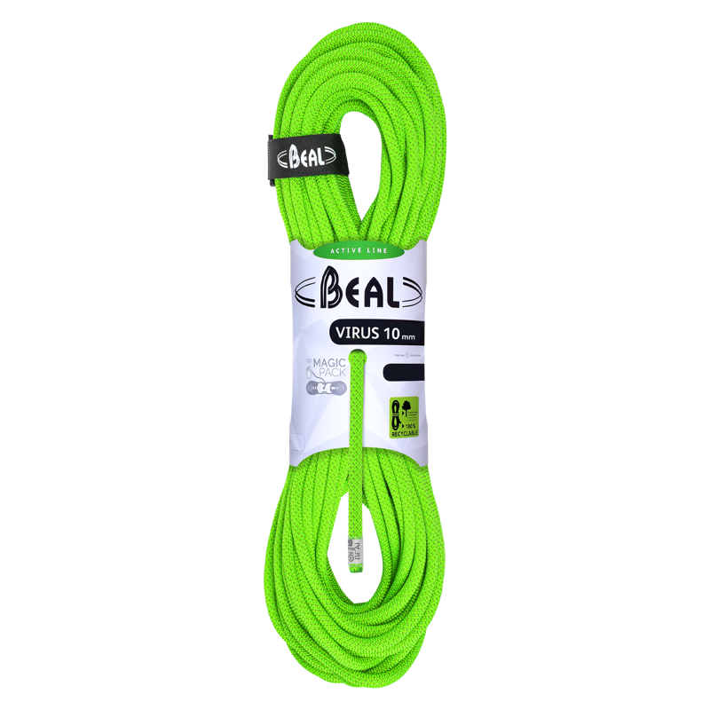 Beal Virus 110mm x 60m Climbing Rope in Green