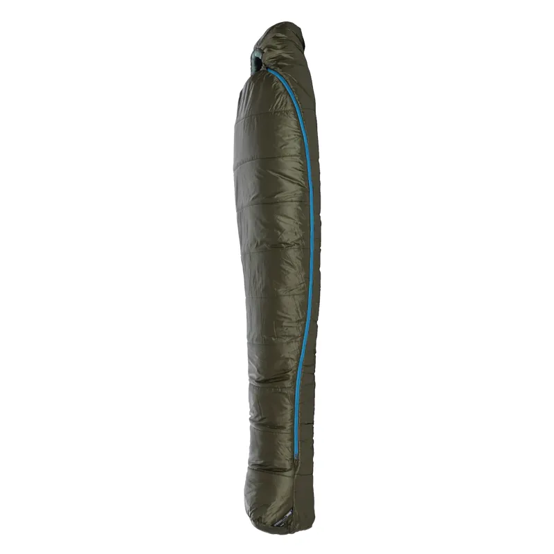 Big Agnes Anthracite 20 Sleeping Bag Long in Olive Night/Chinois Green-2