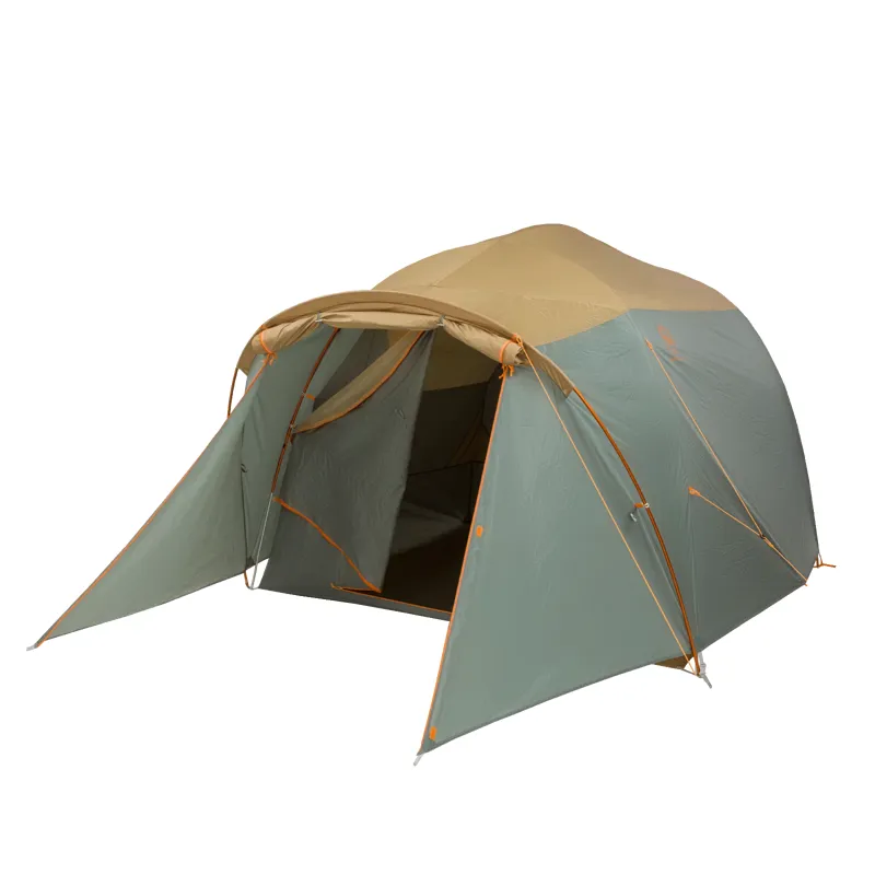 Big Agnes Bunk House 4 Tent in Prairie Sand/Chinois Green-1