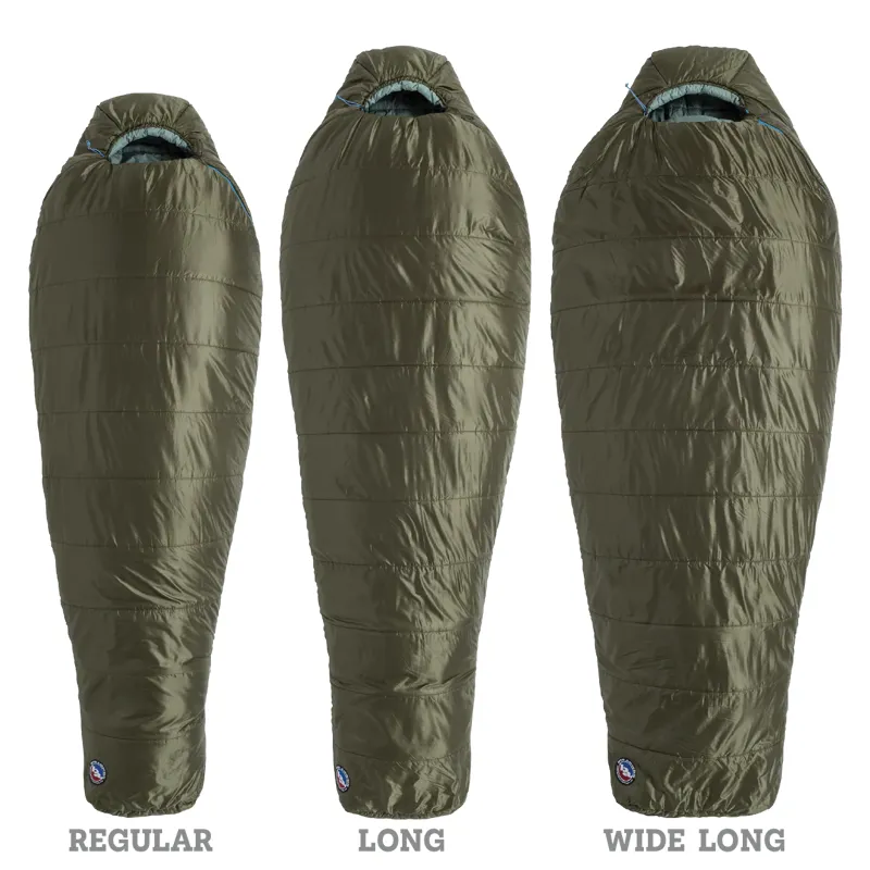 Big Agnes Anthracite 20 Sleeping Bag Wide Long Olive Night/Chinois-3