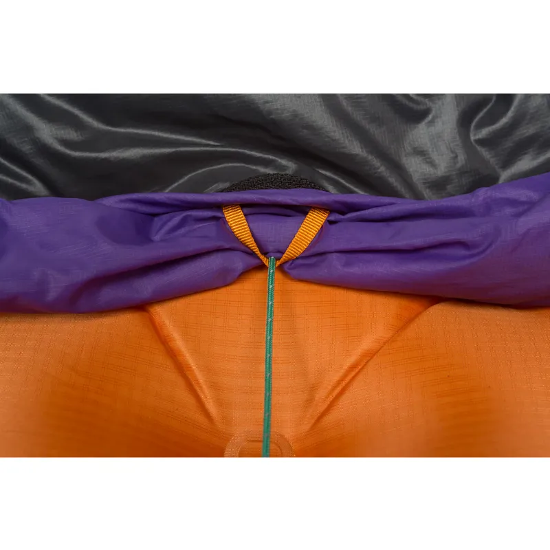 Big Agnes Fly Creek UL Quilt Sleeping Bag Long in Asphalt/Royal Purple-9