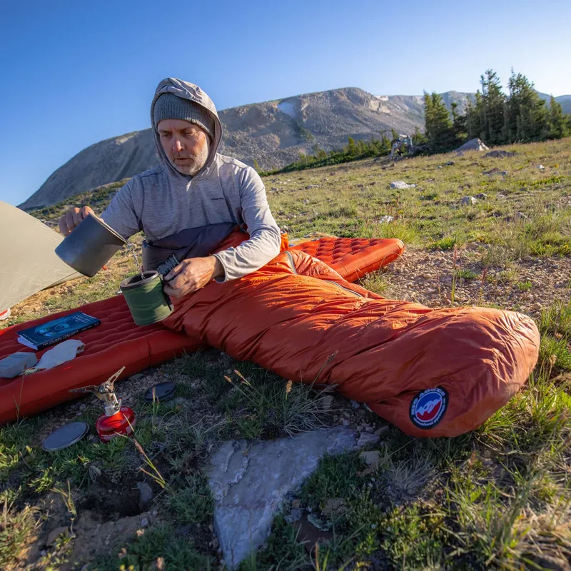 Big Agnes Greystone 20 Sleeping Bag Regular Cherry Tomato/Rooibos Tea-3