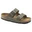 Birkenstock Arizona Soft Footbed Oiled Leather in Faded Khaki