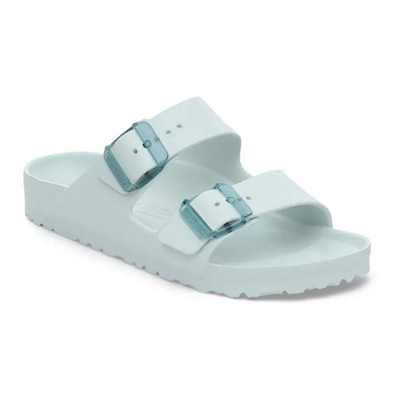 Birkenstock Women's Arizona Stealth Buckle EVA in Surf Green