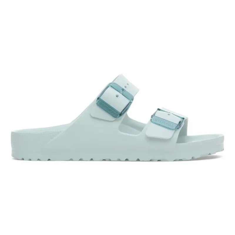 Birkenstock Women's Arizona Stealth Buckle EVA in Surf Green-1