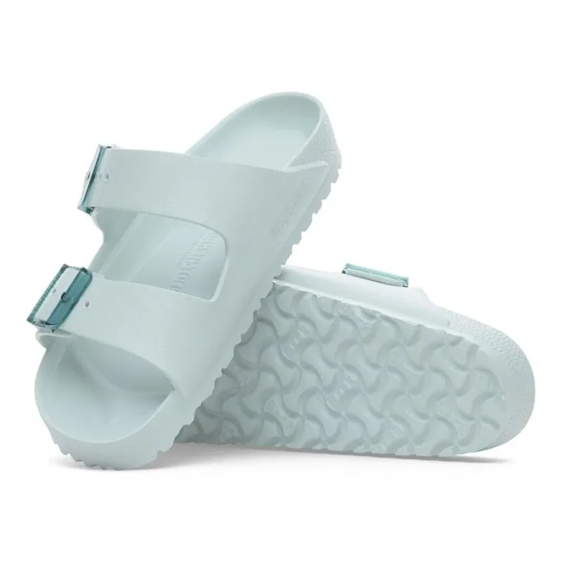 Birkenstock Women's Arizona Stealth Buckle EVA in Surf Green-3