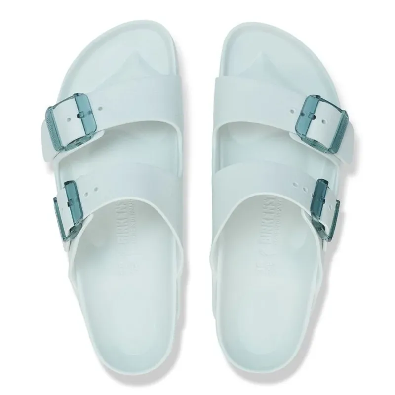 Birkenstock Women's Arizona Stealth Buckle EVA in Surf Green-4