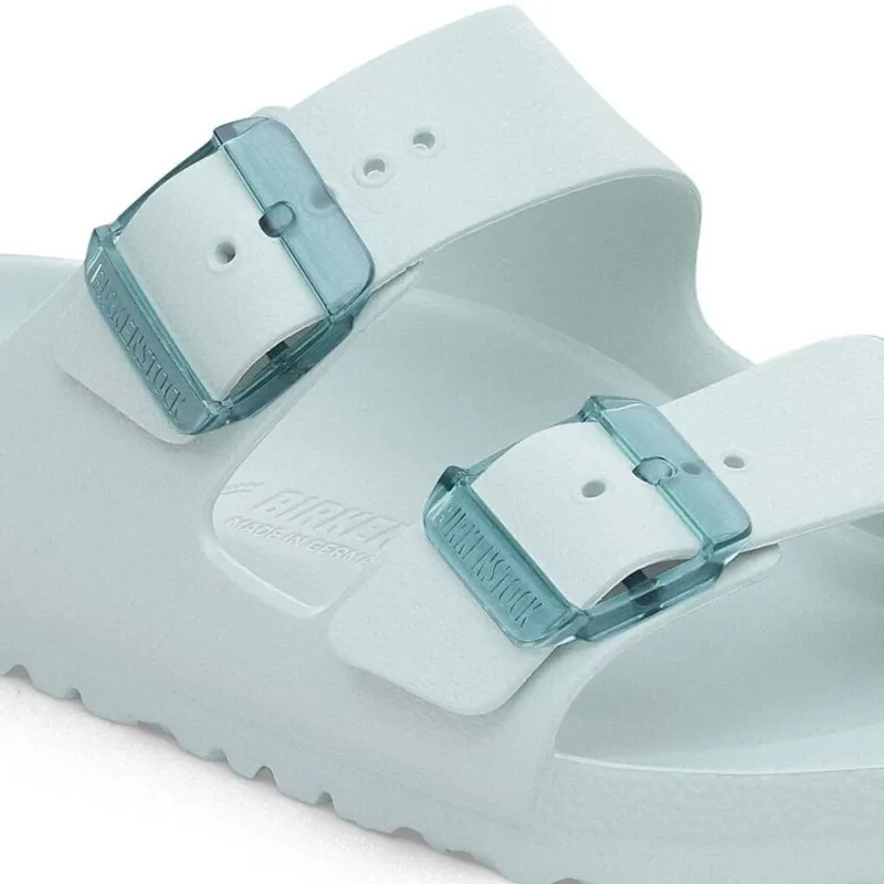 Birkenstock Women's Arizona Stealth Buckle EVA in Surf Green-5