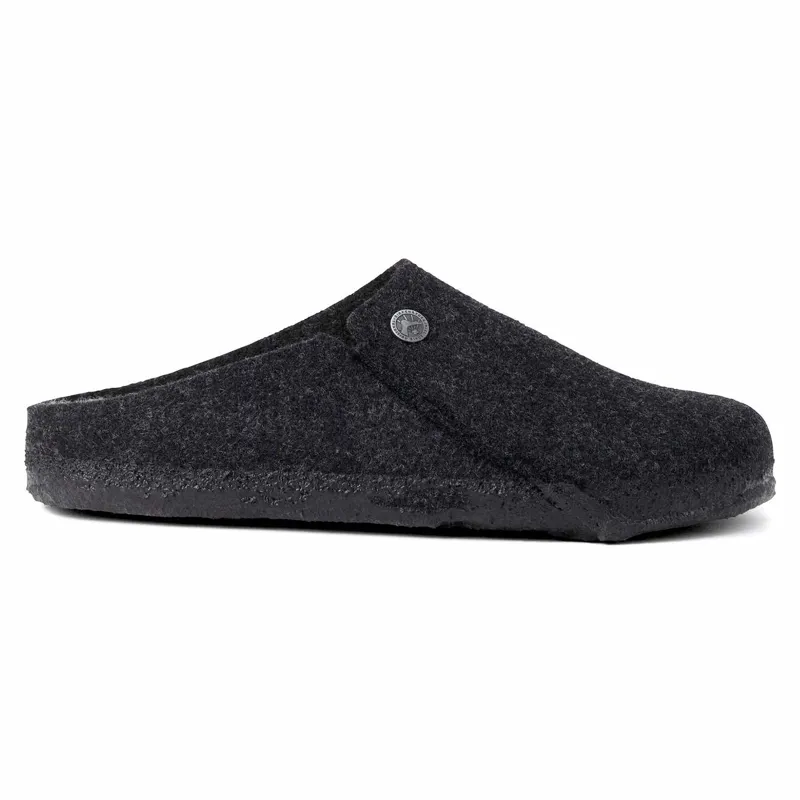 Birkenstock Zermatt Shearling Wool Felt Slipper in Anthracite-2