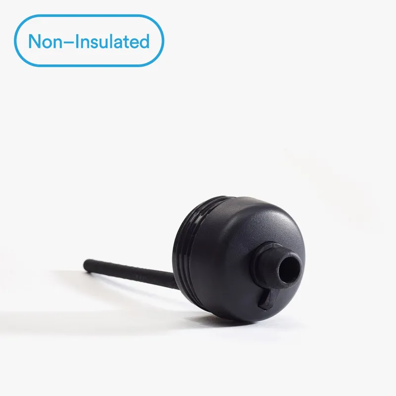 Bivo Duo Lightweight Bike Bottle 25oz in Black-2