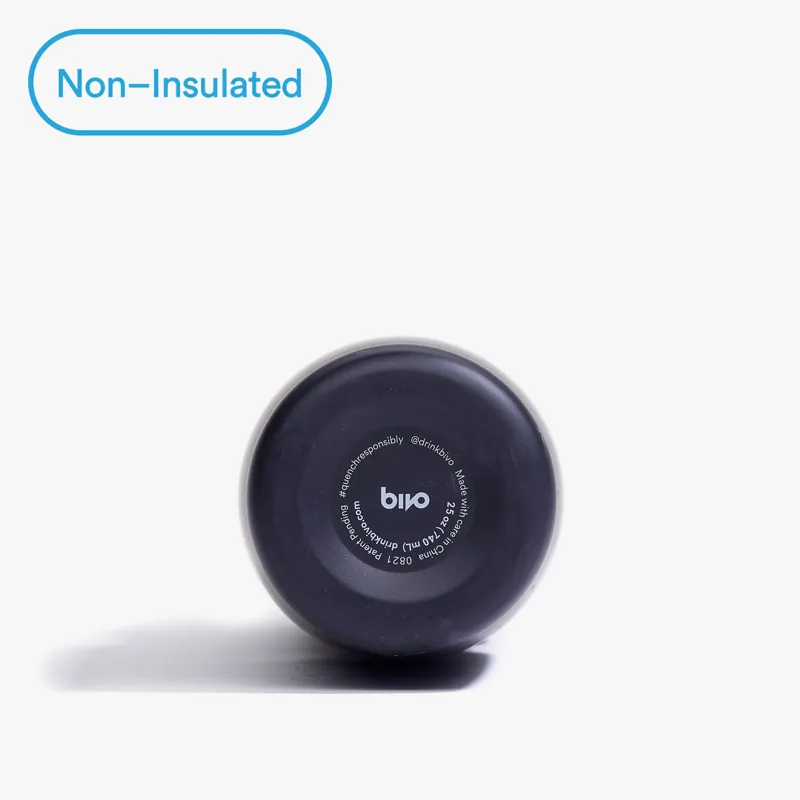 Bivo Duo Lightweight Bike Bottle 25oz in Black-3
