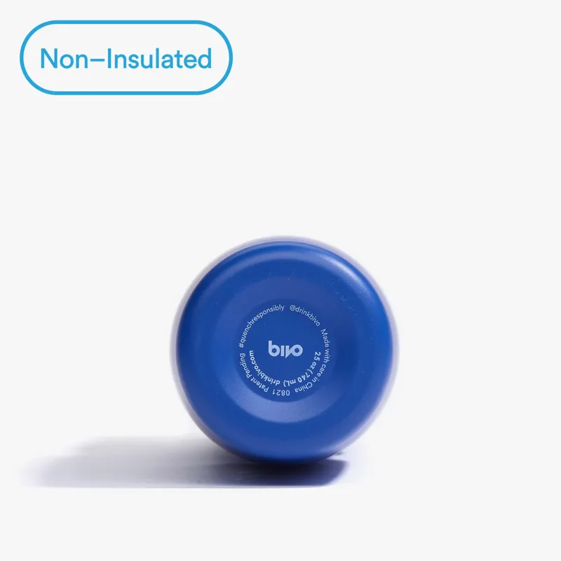 Bivo Duo Lightweight Bike Bottle 25oz in True Blue-3
