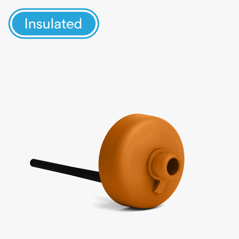 Bivo Trio 21 oz Insulated Water Bottle in Apricot-2