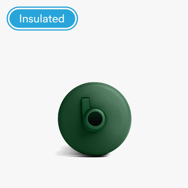 Bivo Trio 21 oz Insulated Water Bottle in Leaf-3