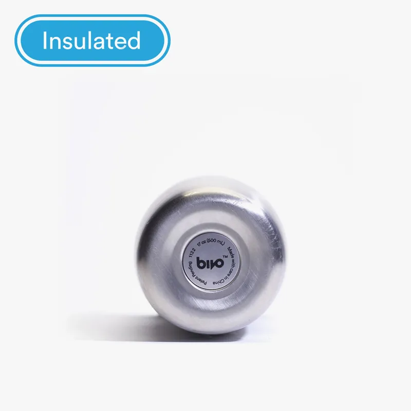 Bivo Trio Insulated Bike Bottle 17oz in Raw-3