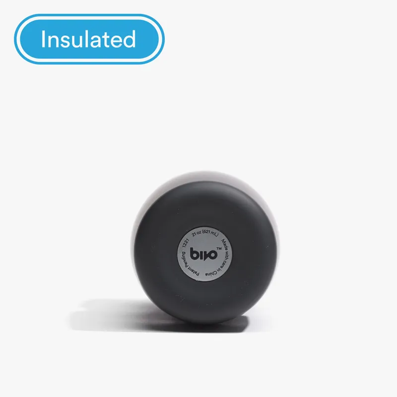Bivo Trio Insulated Bike Bottle 21oz in Black-3
