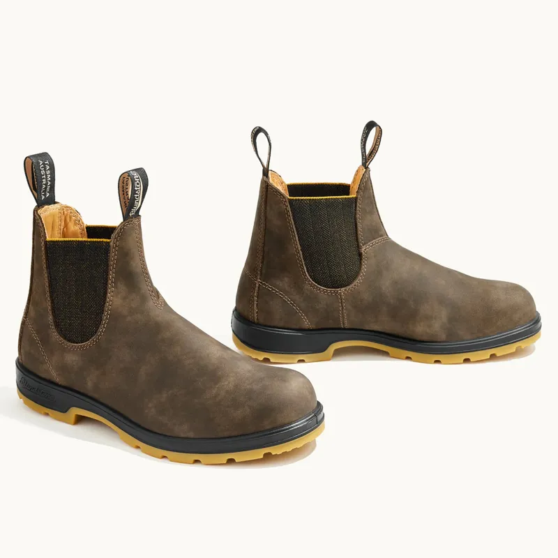 Blundstone 1944 Boot in Brown Mustard-2