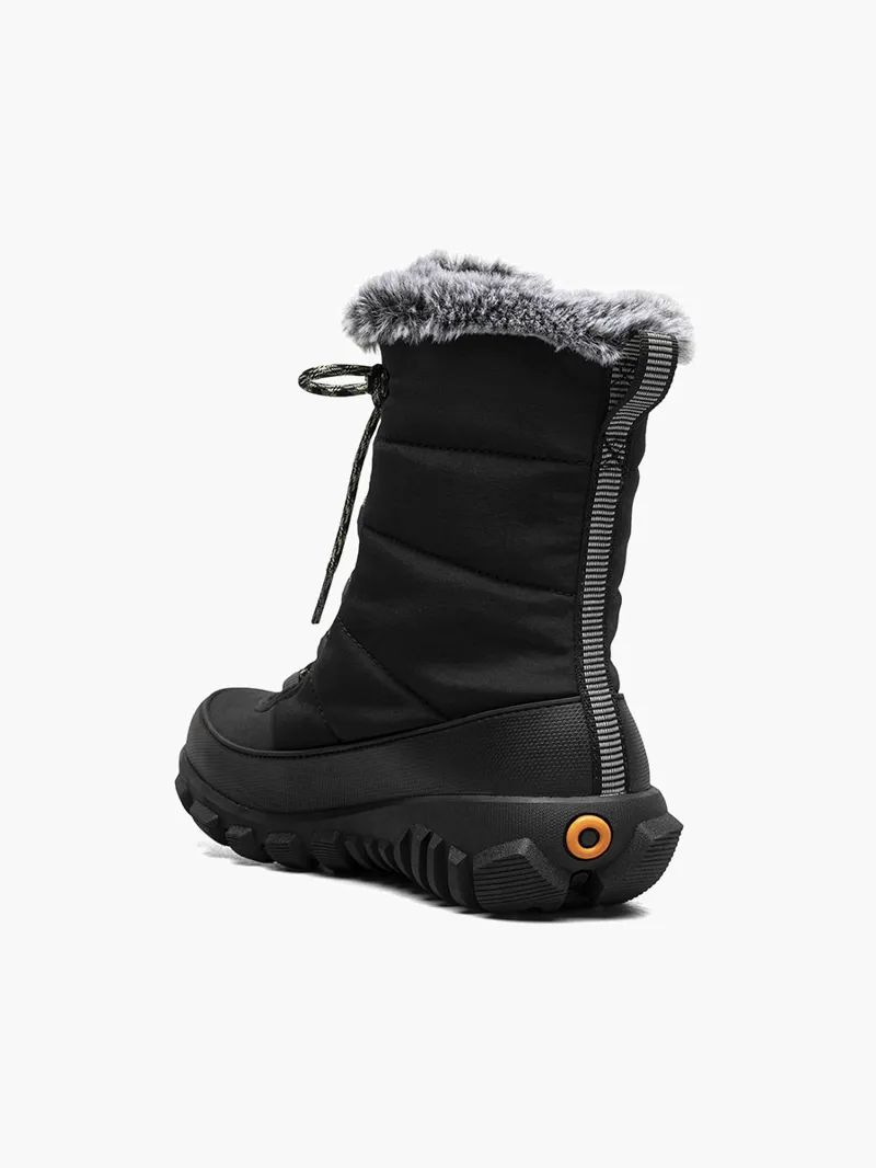 Bogs Cedar Quilt Lace Women's Boots in Black-2