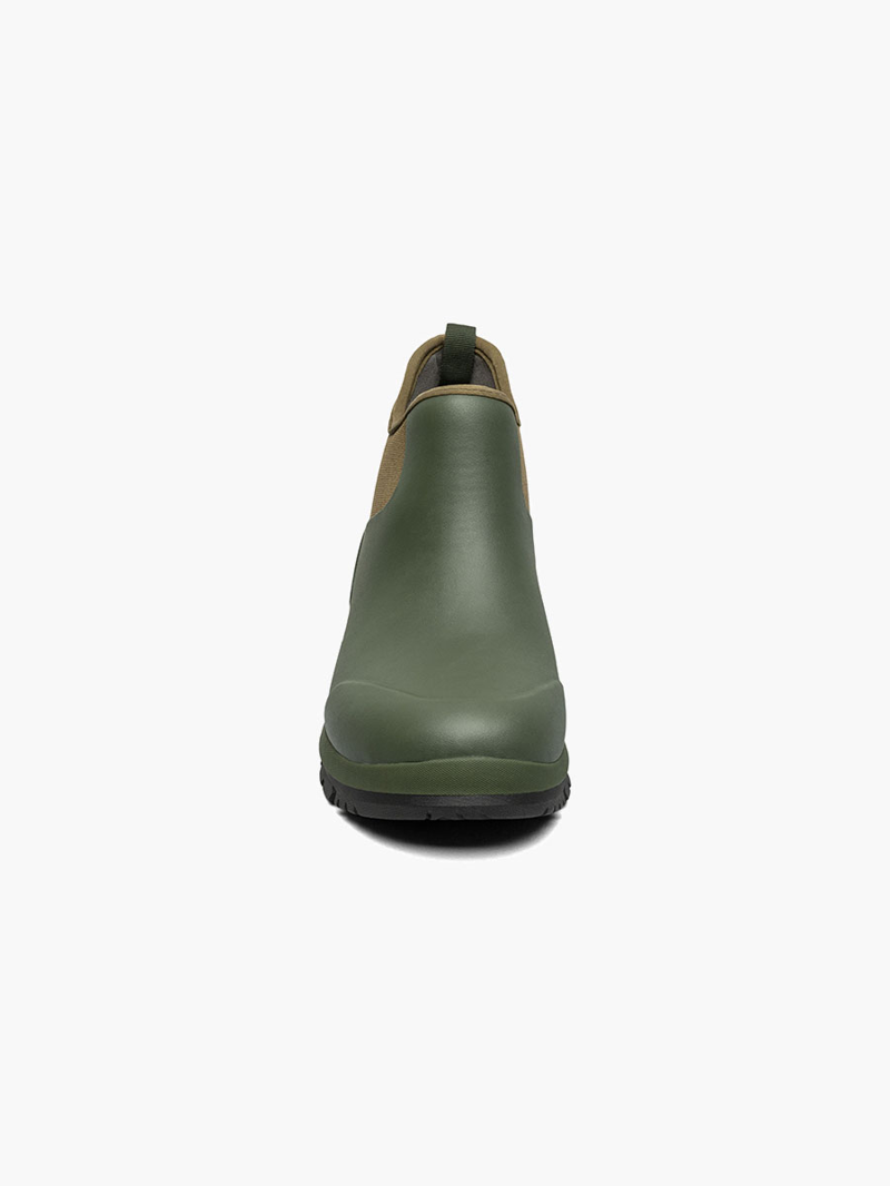 Bogs Sauvie Chelsea II Slip On Boots in Dark Green-2