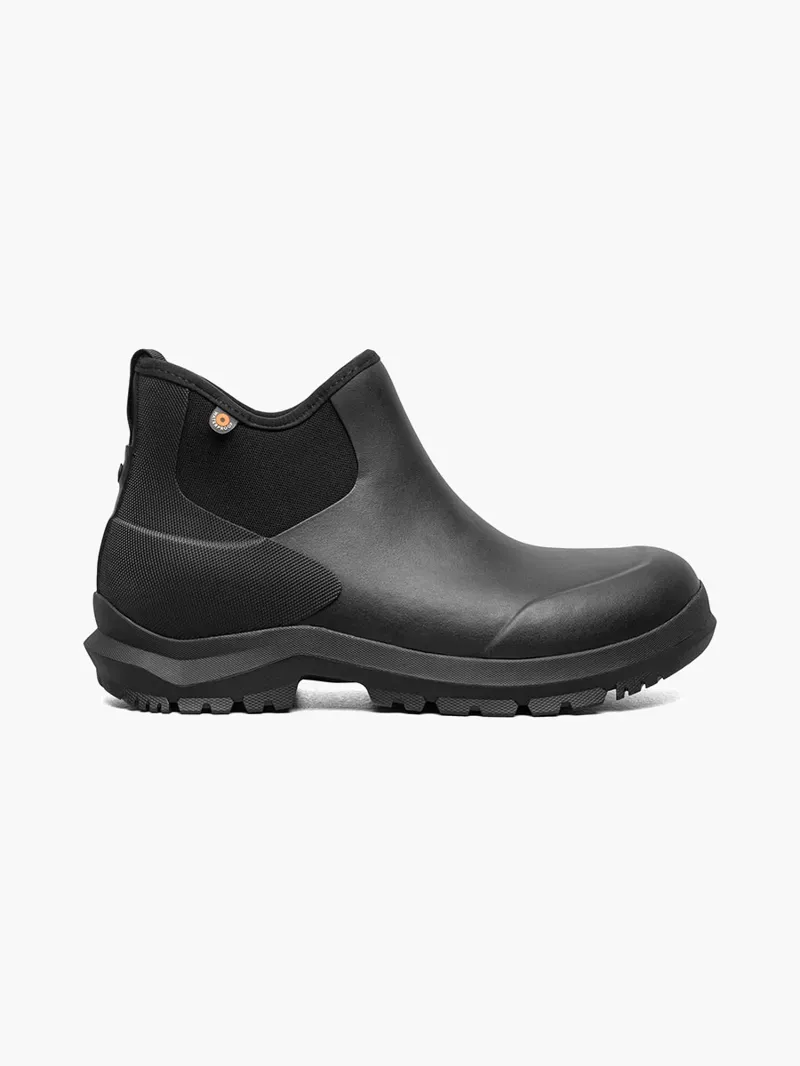 Bogs Sauvie Chelsea II Slip On Boots in Black