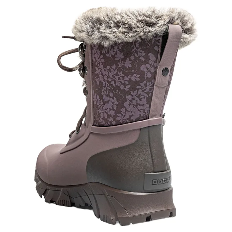 Bogs Women's Arcata II Demure Floral Boot in Rose Multi-2