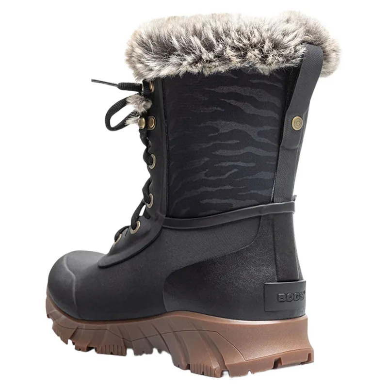 Bogs Women's Arcata II Tiger Boot in Black-2